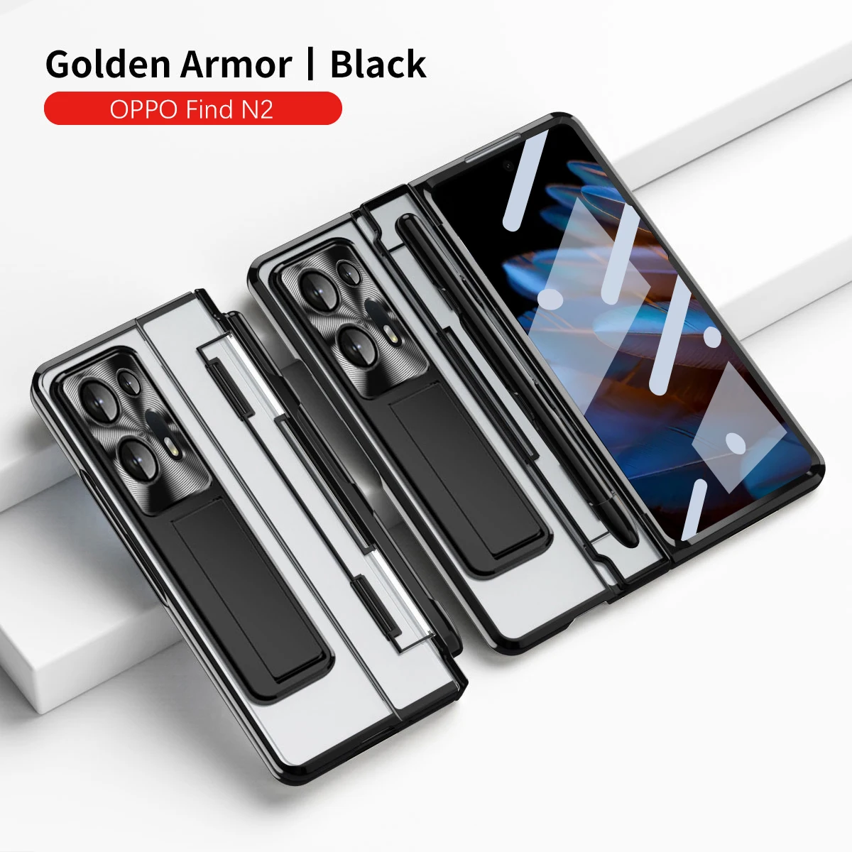 Роскошный защитный экран из закаленного стекла для OPPO Find N2 Case Oppo Find N2 360 ° полная защита ПК + металл
Роскошный защитный экран из закаленного стекла для OPPO Find N2 Case Oppo Find N2 360 ° полная защита ПК + металл