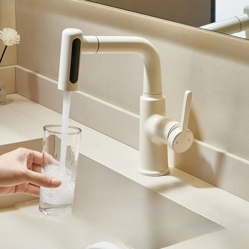 Solid Brass Gunmetal Pull-Out Bathroom Faucet - Cold Hot Water, Waterfall Flow, Ceramic Cartridge, Easy Instal
Solid Brass Gunmetal Pull-Out Bathroom Faucet - Cold Hot Water, Waterfall Flow, Ceramic Cartridge, Easy Instal