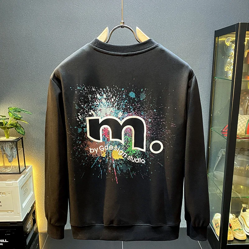 Autumn 2024 new men's loose sweater plus size sports trendy long-sleeve casual versatile outerwear top
Autumn 2024 new men's loose sweater plus size sports trendy long-sleeve casual versatile outerwear top