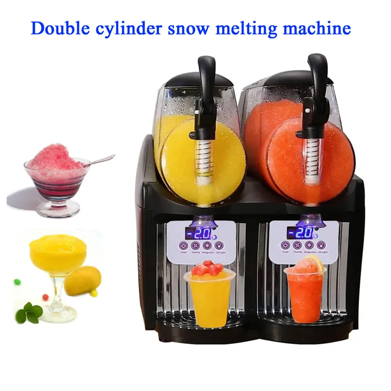Double Cylinder Snow Melting Machine Commercial Smoothies Maker Electric Cold Drink Machine
Double Cylinder Snow Melting Machine Commercial Smoothies Maker Electric Cold Drink Machine