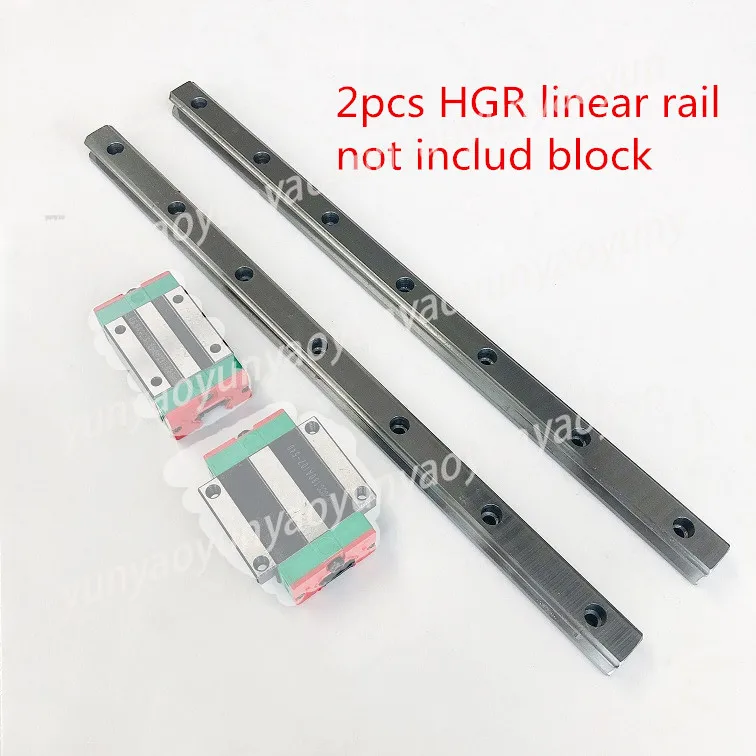 2PCS HGR15 HGR20 HGR25 HGR30 Linear Guide Rail Fit HGH Series Slide Carriages for Industrial Equipment
2PCS HGR15 HGR20 HGR25 HGR30 Linear Guide Rail Fit HGH Series Slide Carriages for Industrial Equipment