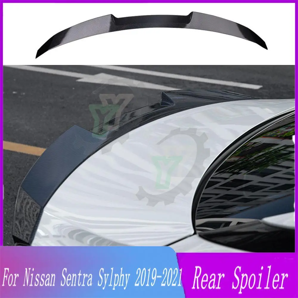 19 20 21 High Quality ABS Plastic Car Rear Trunk Spoiler Rear Wing Lip Trim For Nissan Sentra Sylphy 2019 2020 2021
19 20 21 High Quality ABS Plastic Car Rear Trunk Spoiler Rear Wing Lip Trim For Nissan Sentra Sylphy 2019 2020 2021