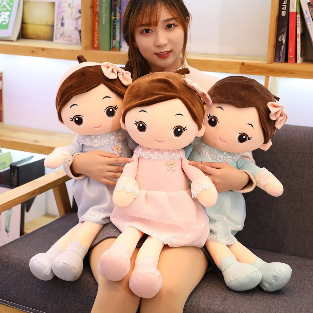 ZK30 40cm Cute Rag Dolls Exquisite Rag Doll Toy Girls Sleeping Toy Soft Rag Doll Pillow Gifts for Room Decoration
ZK30 40cm Cute Rag Dolls Exquisite Rag Doll Toy Girls Sleeping Toy Soft Rag Doll Pillow Gifts for Room Decoration