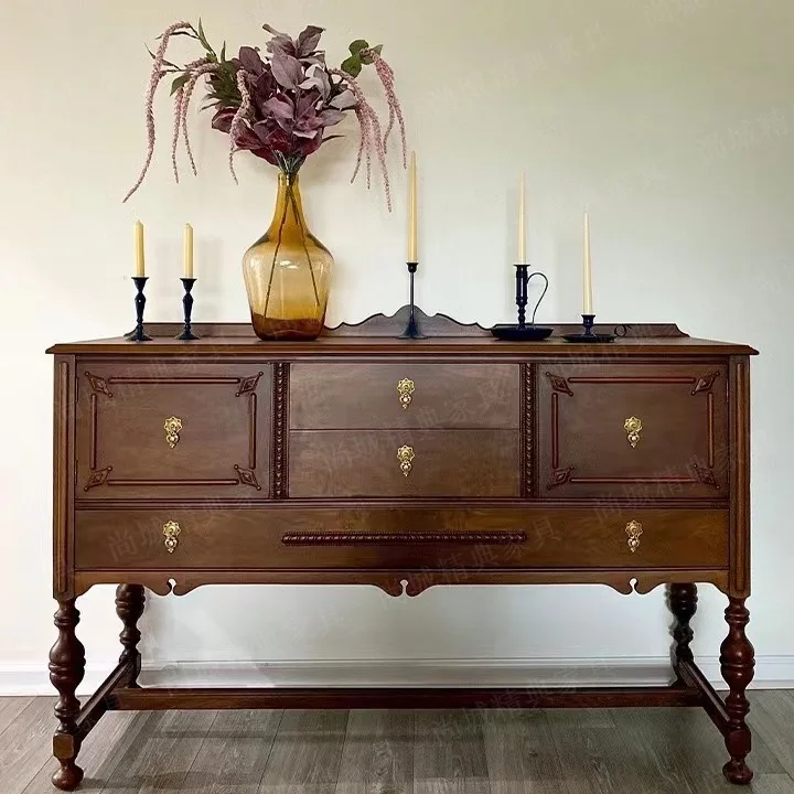 Solid wood entrance cabinet, living room partition cabinet, locker integrated against the wall, small apartment dining side
Solid wood entrance cabinet, living room partition cabinet, locker integrated against the wall, small apartment dining side