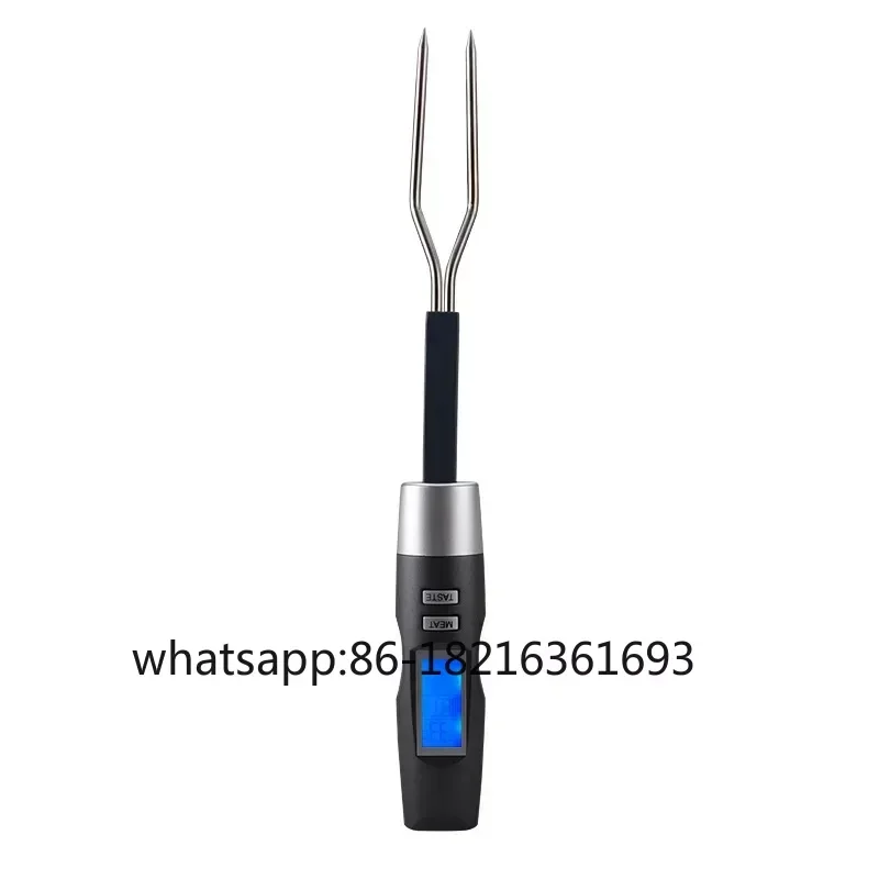Stainless Steel BBQ Fork Thermometer Probe Type Electronic
Stainless Steel BBQ Fork Thermometer Probe Type Electronic