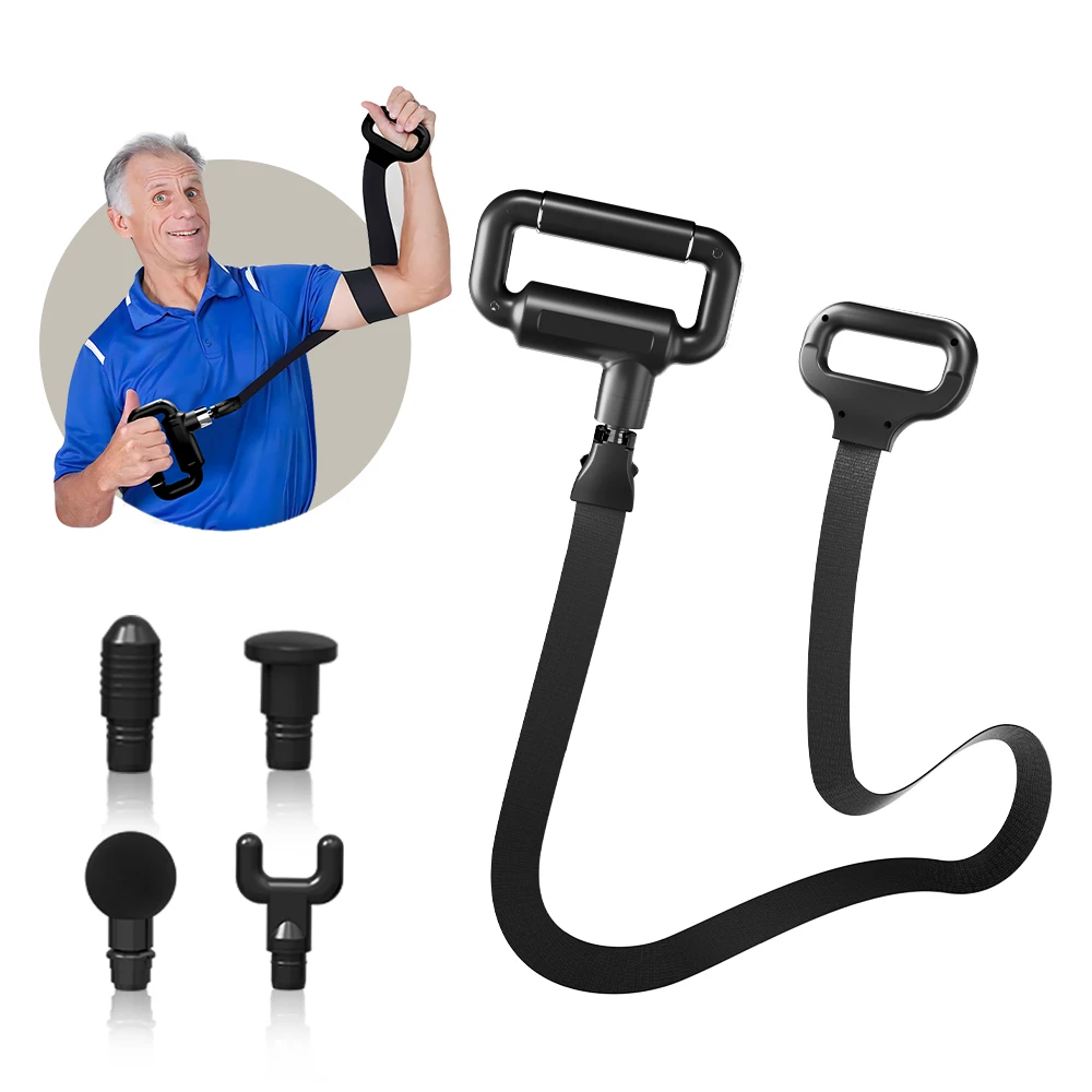Deep Tissue Massage Gun with Adjustable Belt, Handheld Percussion Massager for Muscle Pain &Tension Relief, Gift for Bodybuilder
Deep Tissue Massage Gun with Adjustable Belt, Handheld Percussion Massager for Muscle Pain &Tension Relief, Gift for Bodybuilder