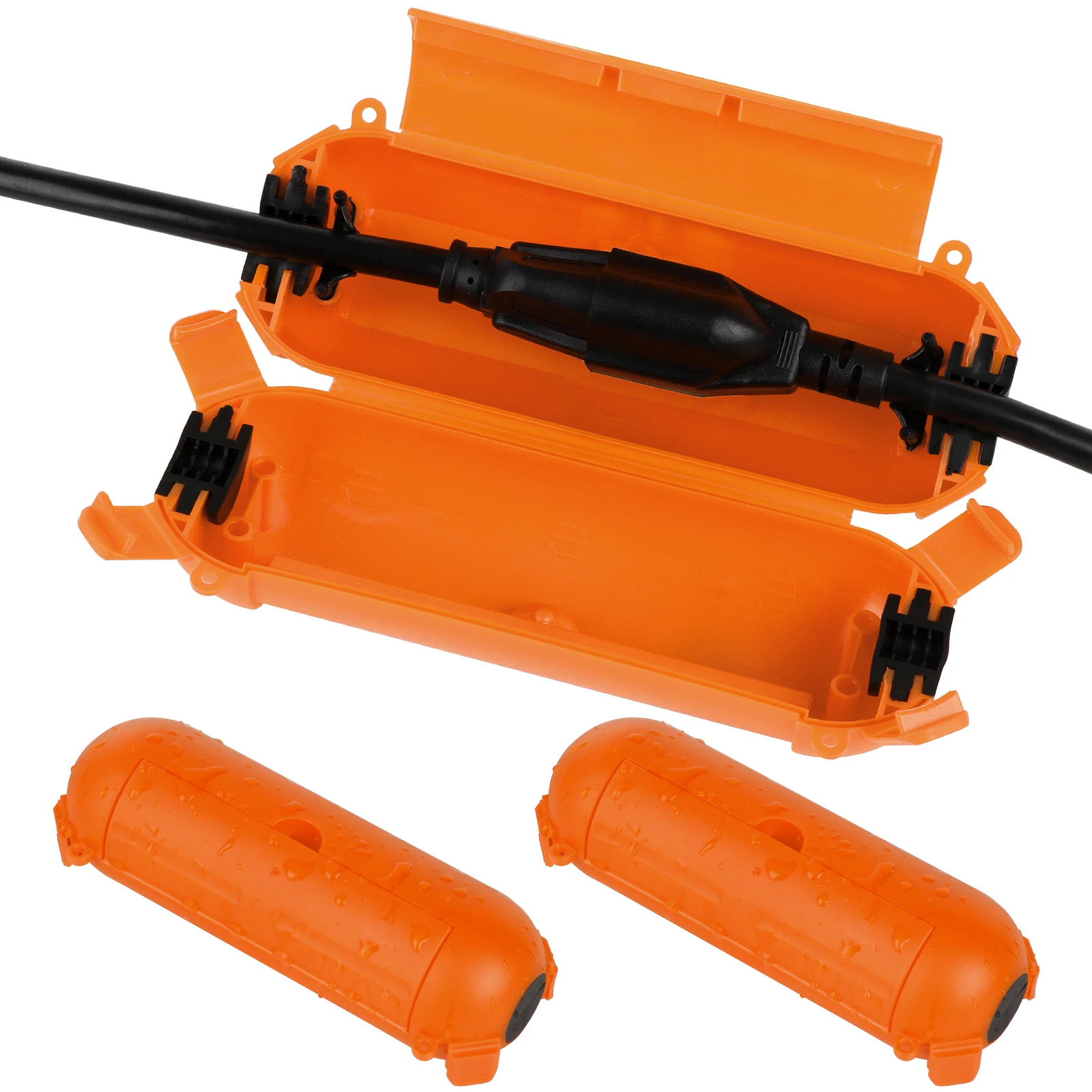 3 шт., мини-крышка для уличного удлинителя, водонепроницаемые соединительные коробки для уличных вилок/электрических кабелей/светильники для праздничного украшения
3 шт., мини-крышка для уличного удлинителя, водонепроницаемые соединительные коробки для уличных вилок/электрических кабелей/светильники для праздничного украшения