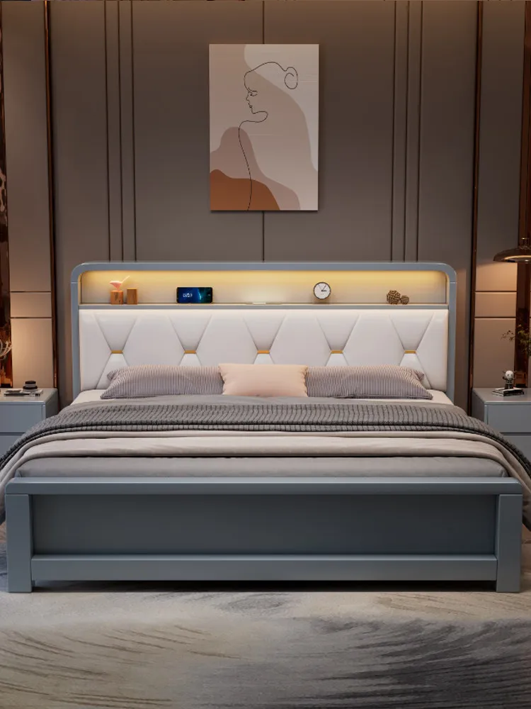 Nordic Solid Wood Bed 1.8, Soft Master Bedroom Double Bed 1.5m, 1.35 Modern and Simple
Nordic Solid Wood Bed 1.8, Soft Master Bedroom Double Bed 1.5m, 1.35 Modern and Simple