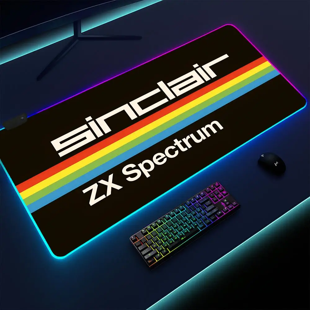 Коврик для мыши Sinclair ZX Spectrum Игровой коврик, со светодиодной подсветкой, нескользящая основа, водонепроницаемый, большой настольный коврик, мягкая поверхность
Коврик для мыши Sinclair ZX Spectrum Игровой коврик, со светодиодной подсветкой, нескользящая основа, водонепроницаемый, большой настольный коврик, мягкая поверхность