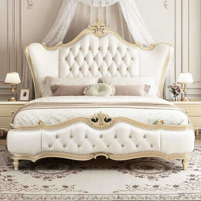 Wooden Queen Headboard Double Bed Frame Wood Luxury Twin King Size Double Bed European Wooden Cama De Casal Bedroom Furniture
Wooden Queen Headboard Double Bed Frame Wood Luxury Twin King Size Double Bed European Wooden Cama De Casal Bedroom Furniture