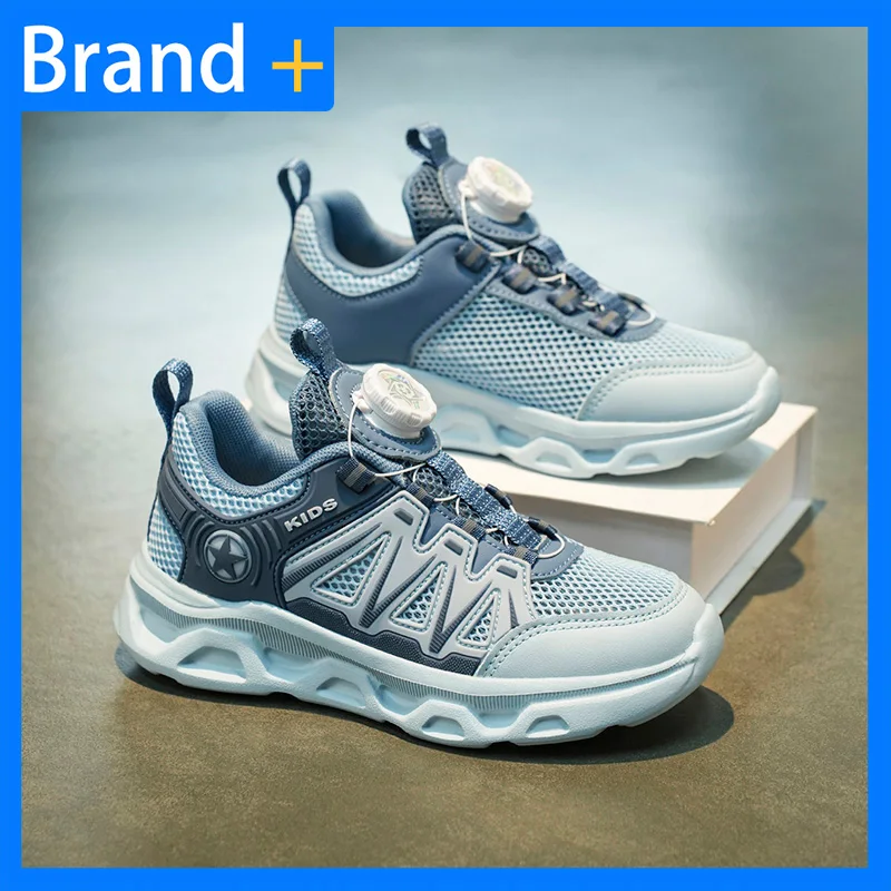 Children Sports Shoes Soft Sole Rebound Anti Slip Trendy Mesh Breathable Lightweight Students Daily Wear Casual Shoes for Boy
Children Sports Shoes Soft Sole Rebound Anti Slip Trendy Mesh Breathable Lightweight Students Daily Wear Casual Shoes for Boy