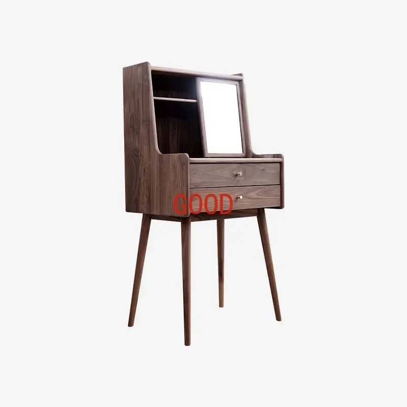 North America Black Walnut Solid Wood Dressing Table Storage Cabinet Integrated Bedroom Furniture Makeup Table
North America Black Walnut Solid Wood Dressing Table Storage Cabinet Integrated Bedroom Furniture Makeup Table