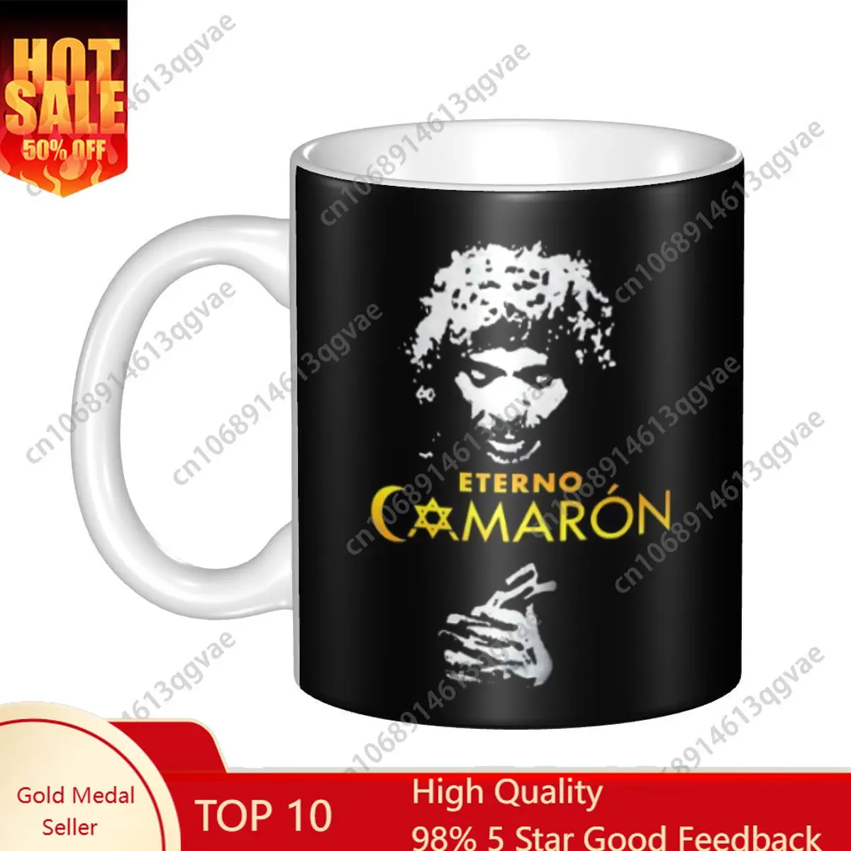 Flamenco Singer Camaron De La Isla Coffee Mugs Ceramic Mug Cup Creative Gift 11 Oz Ceramic Mugs Water Drinking Tee Juice Cups
Flamenco Singer Camaron De La Isla Coffee Mugs Ceramic Mug Cup Creative Gift 11 Oz Ceramic Mugs Water Drinking Tee Juice Cups