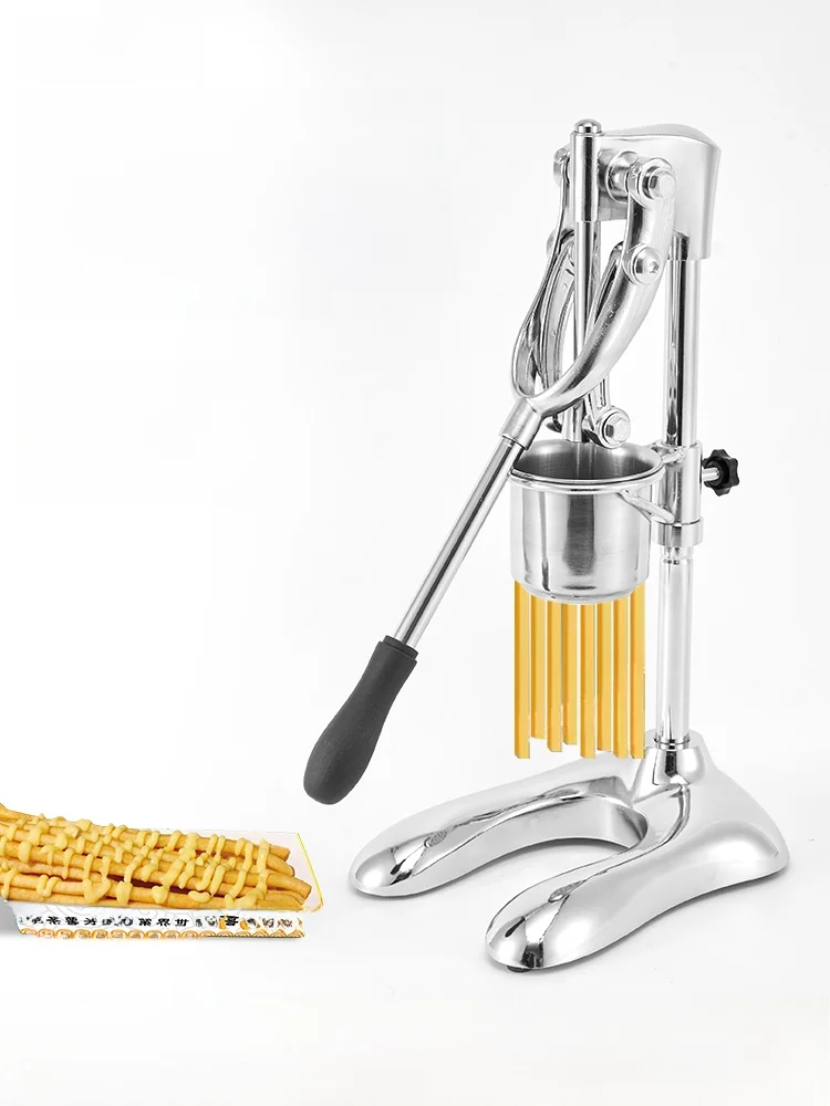 Manual Long French Fries Maker Commercial Super Long Potato Strip Press Kitchen Tool Chinese Style round Feed Port for Everyone
Manual Long French Fries Maker Commercial Super Long Potato Strip Press Kitchen Tool Chinese Style round Feed Port for Everyone