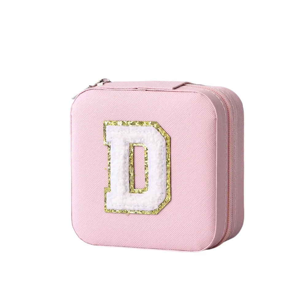 Pink Leather Jewelry Storage Box Zipper with Mirror Letter Jewelry Case Organizer Earrings Necklace Jewelry Display Holder
Pink Leather Jewelry Storage Box Zipper with Mirror Letter Jewelry Case Organizer Earrings Necklace Jewelry Display Holder