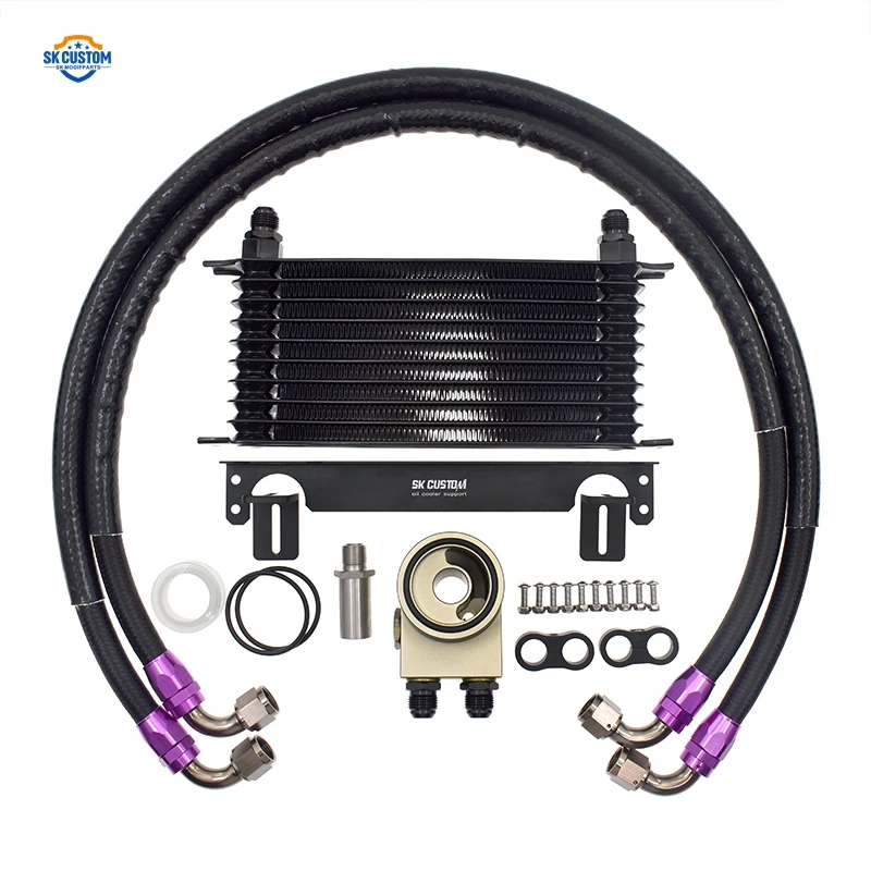 For Subaru BRZ GT86 Engine Oil Cooler Aluminum Thermostatic AN10 Oil Cooler Kit
For Subaru BRZ GT86 Engine Oil Cooler Aluminum Thermostatic AN10 Oil Cooler Kit