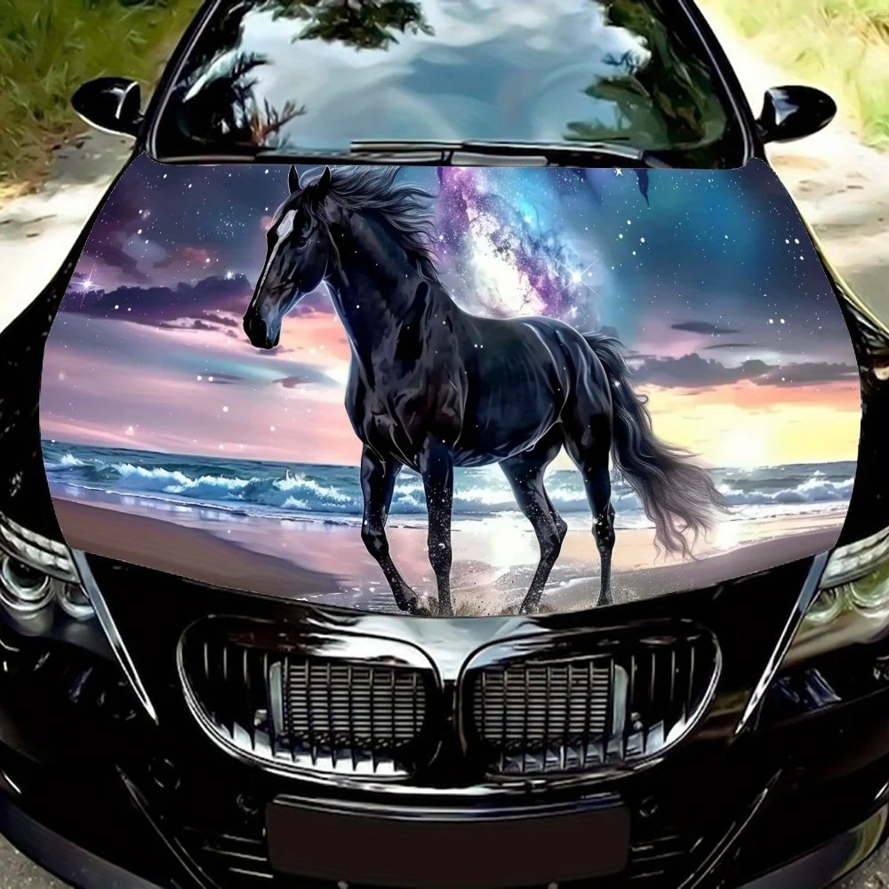 Dark Horse Design Under The Bright Stars, PVC Vinyl Sticker, Car Hood Sticker for Cars, Trucks or Motorcycles, Motorcycle Sticke
Dark Horse Design Under The Bright Stars, PVC Vinyl Sticker, Car Hood Sticker for Cars, Trucks or Motorcycles, Motorcycle Sticke