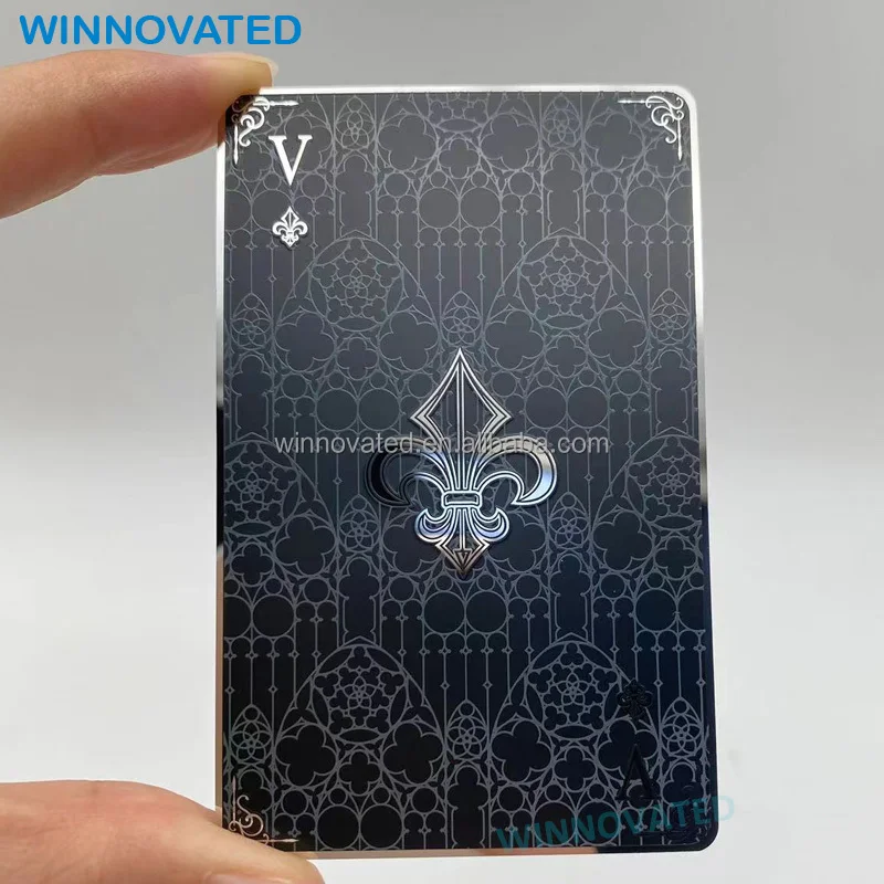10 0.pieces.CustomCustom Luxury Stainless Black Steel Laser Cut Metal Business Card
10 0.pieces.CustomCustom Luxury Stainless Black Steel Laser Cut Metal Business Card