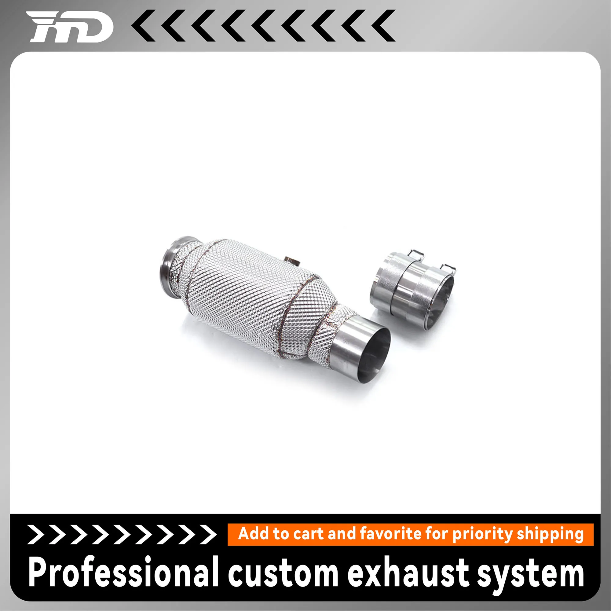 HMD Downpipe For Porsche 718 Cayman Exhaust System High Flow Performance With Heat Shield Stainless Steel
HMD Downpipe For Porsche 718 Cayman Exhaust System High Flow Performance With Heat Shield Stainless Steel 