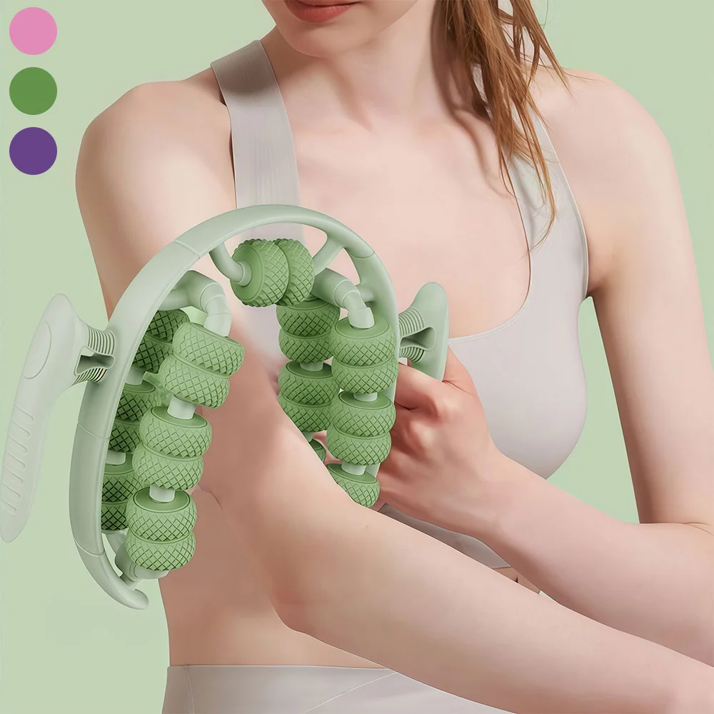 1PCS Massage Relax Roller 26 Wheels, Cellulite Roller Muscle Relaxer Circular Leg Clamps Leg Massage for Tennis Elbow Legs
1PCS Massage Relax Roller 26 Wheels, Cellulite Roller Muscle Relaxer Circular Leg Clamps Leg Massage for Tennis Elbow Legs