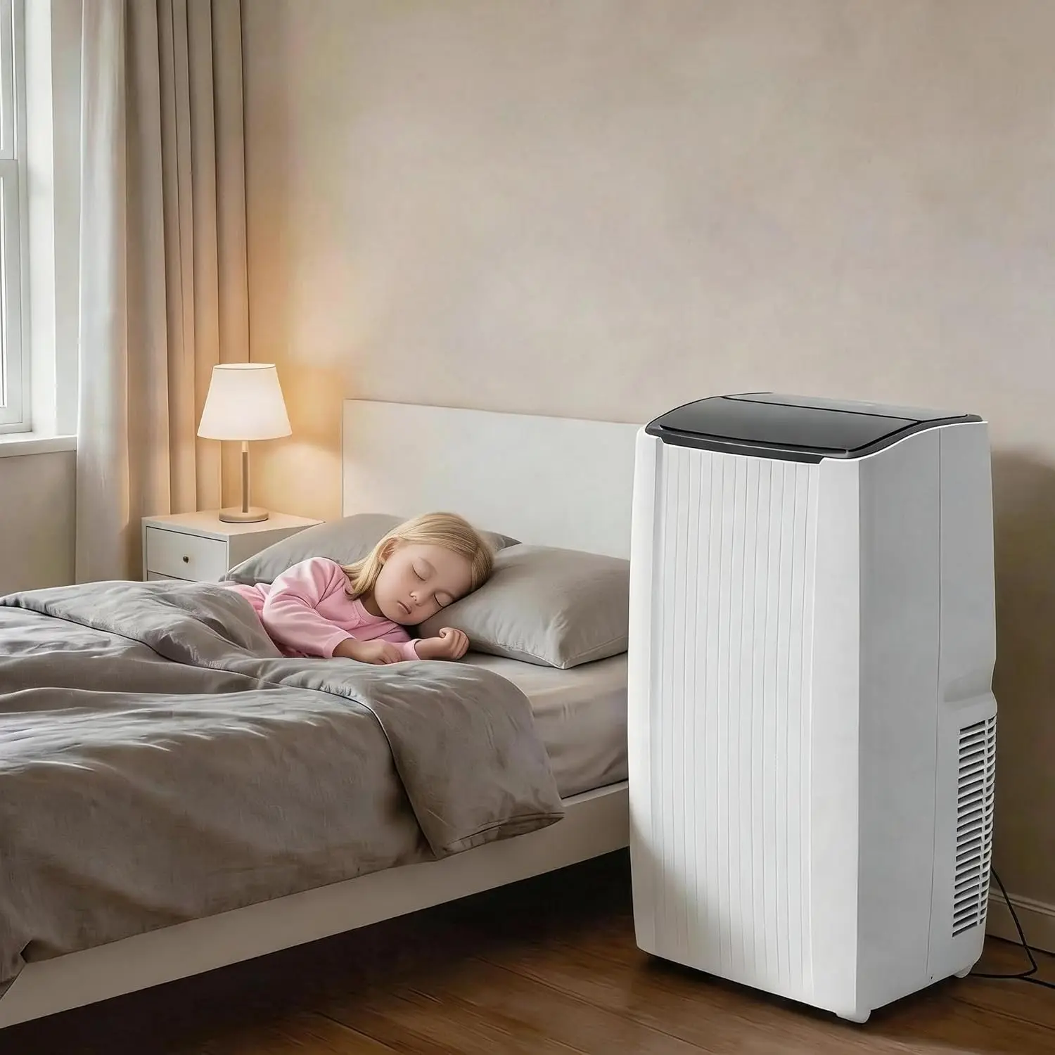 Garvee 14000 BTU Portable Air Conditioner, 5-in-1 AC Unit with Dehumidifier and Fan, Energy Efficient Mobile Air Conditioner with Remote for Rooms Up to 700 Sq. Ft. (White)
Garvee 14000 BTU Portable Air Conditioner, 5-in-1 AC Unit with Dehumidifier and Fan, Energy Efficient Mobile Air Conditioner with Remote for Rooms Up to 700 Sq. Ft. (White)