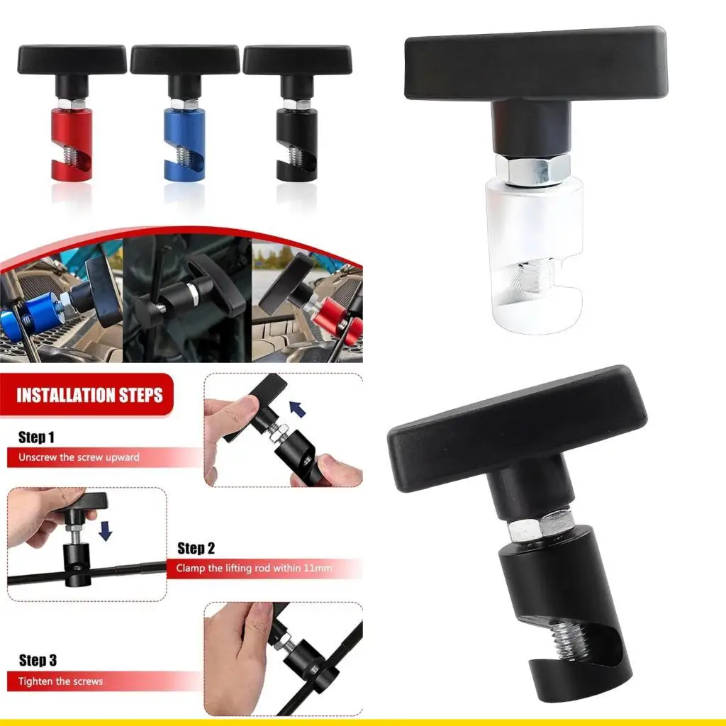 SZCH Aluminum Engine Hood Strut Clamp Hood Strut Shock Holder for Stable Support During Maintenance and Checks
SZCH Aluminum Engine Hood Strut Clamp Hood Strut Shock Holder for Stable Support During Maintenance and Checks