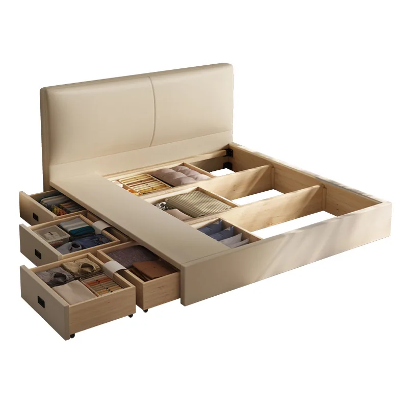 Cream wind, soft bag, tatami, with drawers, high box, storage, master bedroom, floor
Cream wind, soft bag, tatami, with drawers, high box, storage, master bedroom, floor