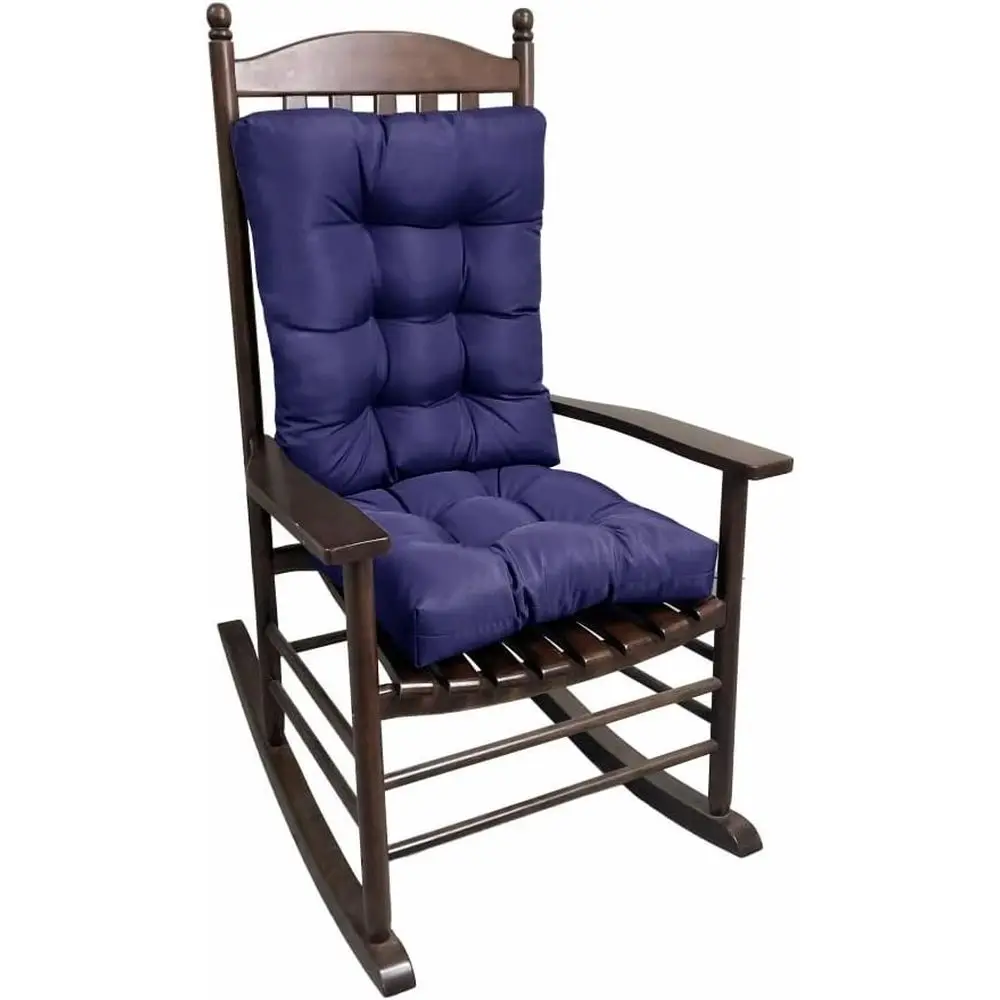 Rocking Chair Cushion, Patio Chair Cushion, Oversized Seat Back Cushion Pad, Thickened Patio Chair Cushions (Navy Blue)
Rocking Chair Cushion, Patio Chair Cushion, Oversized Seat Back Cushion Pad, Thickened Patio Chair Cushions (Navy Blue)
