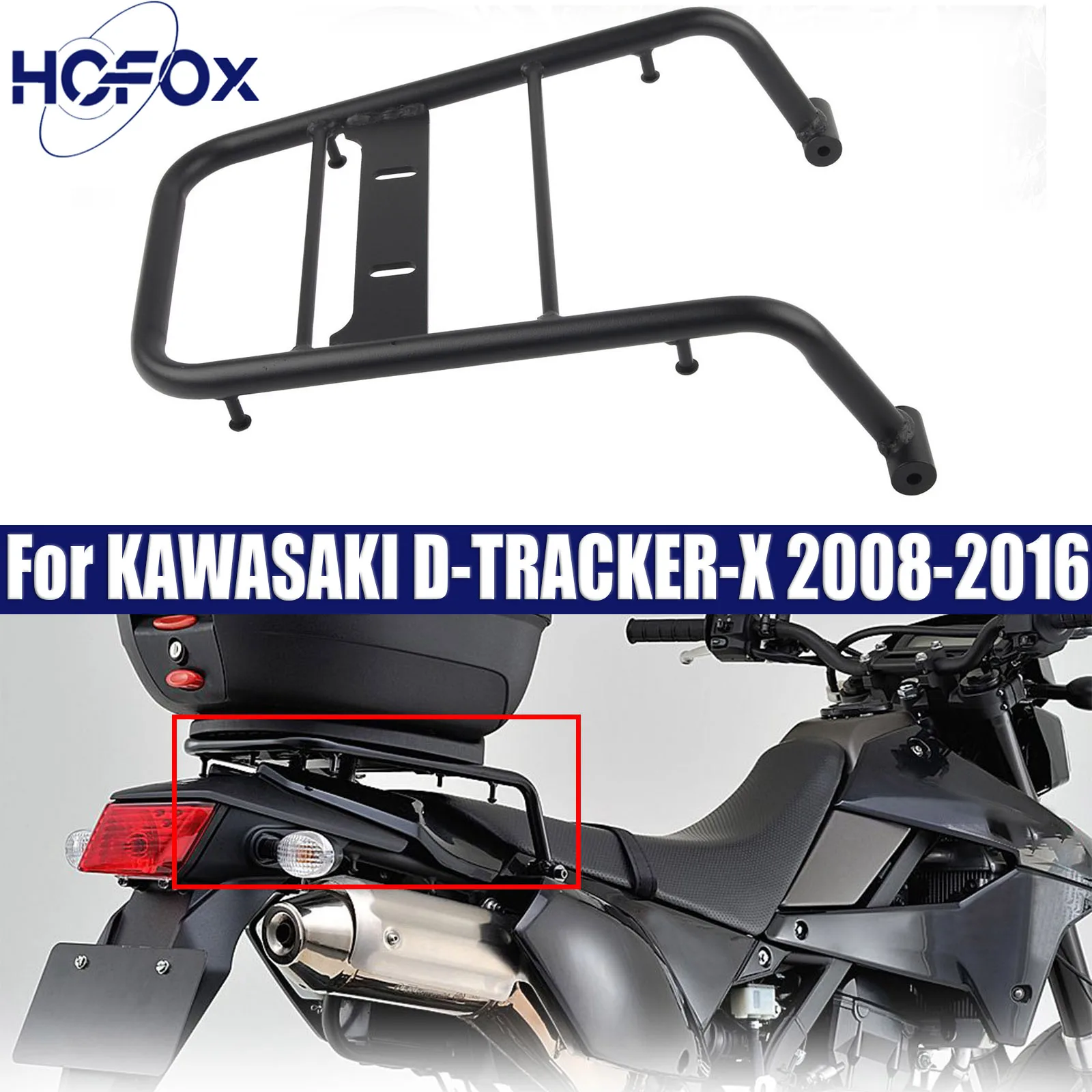 Motorcycle Rear Tail Rear Seat Luggage Rack Support Shelf Top Box Case Suitcase Carrier Board For KAWASAKI D-TRACKER-X 2008-2016
Motorcycle Rear Tail Rear Seat Luggage Rack Support Shelf Top Box Case Suitcase Carrier Board For KAWASAKI D-TRACKER-X 2008-2016