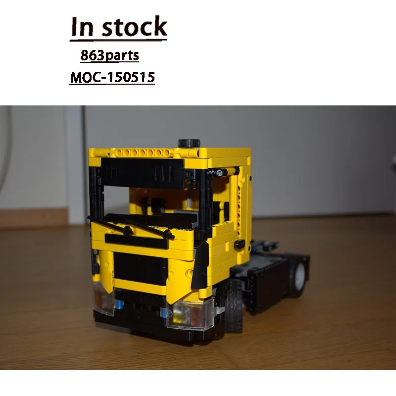 MOC-150515 Классический новый грузовой транспортный грузовик с полуприцепом, строительный блок, модель 833, детали, детская игрушка на день рождения для мальчиков, подарок
MOC-150515 Классический новый грузовой транспортный грузовик с полуприцепом, строительный блок, модель 833, детали, детская игрушка на день рождения для мальчиков, подарок