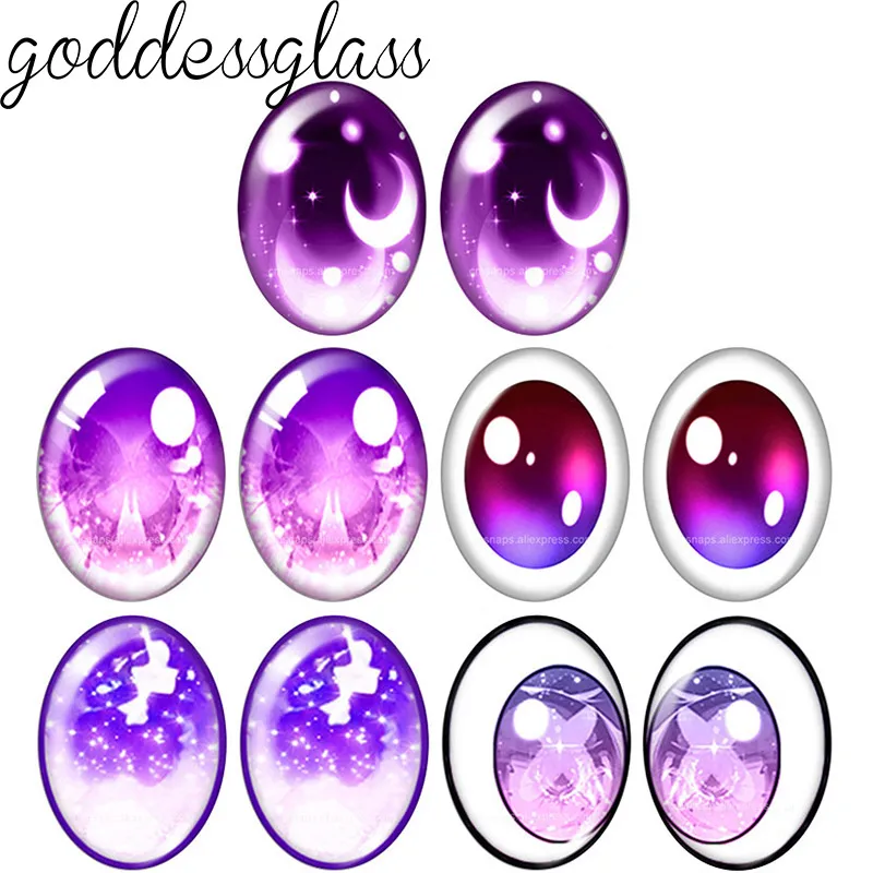 5pairs Cartoon Girl Doll crystal Eye Pink pupil 10x14mm/13x18mm/18x25mm Oval photo glass cabochon demo flat back Making findings
5pairs Cartoon Girl Doll crystal Eye Pink pupil 10x14mm/13x18mm/18x25mm Oval photo glass cabochon demo flat back Making findings