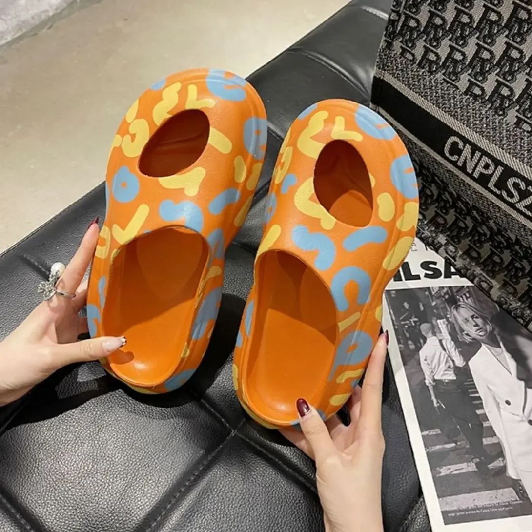 Women's Slippers and Ladies Sandals Shoes Kawaii Outside Multi Color Cute Thick Height Junior Slides Soft Platform Pvc Shoe G B
Women's Slippers and Ladies Sandals Shoes Kawaii Outside Multi Color Cute Thick Height Junior Slides Soft Platform Pvc Shoe G B
