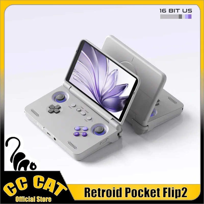 Retroid Pocket Flip2 Игровая консоль 1080p 500 нит 5,5 "Экран AMOLED Складные игровые консоли на заказ 5000 мАч Портативный игровой автомат
Retroid Pocket Flip2 Игровая консоль 1080p 500 нит 5,5 "Экран AMOLED Складные игровые консоли на заказ 5000 мАч Портативный игровой автомат