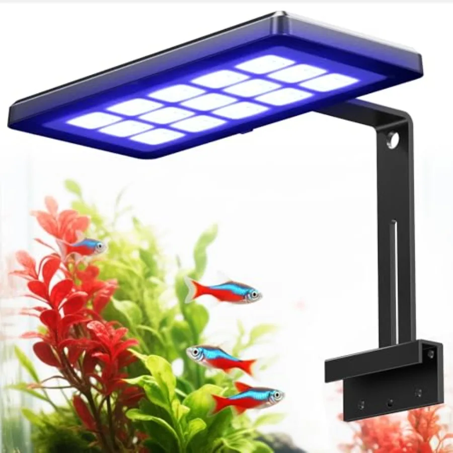 LED Aquarium LightFish Tank Light Clip On Aquarium Light for Plants 24/7 Clip On Fish Tank Light with Timer for 12-29 Inch Aqua
LED Aquarium LightFish Tank Light Clip On Aquarium Light for Plants 24/7 Clip On Fish Tank Light with Timer for 12-29 Inch Aqua