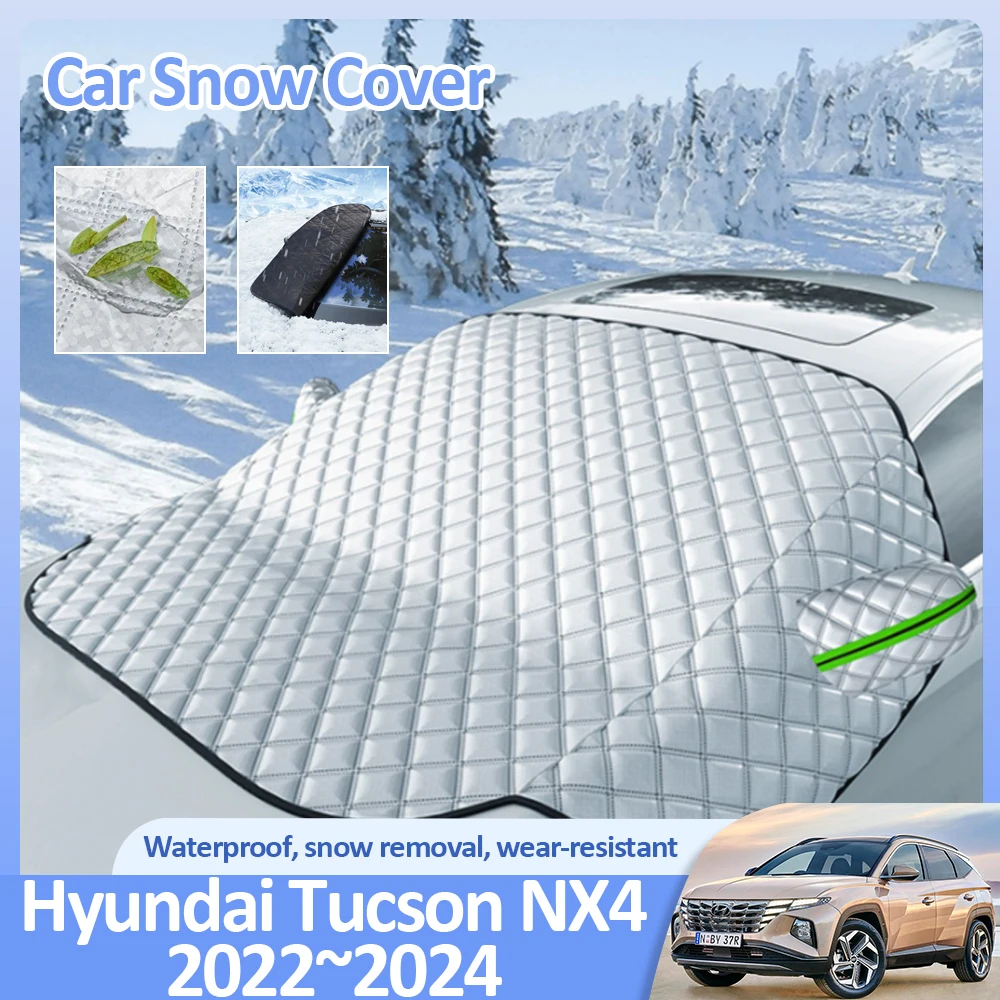 Автомобильный снегозащитный чехол для Hyundai Tucson NX4 L N-Line 2022 2023 2024, зимнее лобовое стекло, защита от льда, мороза, автомобильные внешние аксессуары
Автомобильный снегозащитный чехол для Hyundai Tucson NX4 L N-Line 2022 2023 2024, зимнее лобовое стекло, защита от льда, мороза, автомобильные внешние аксессуары