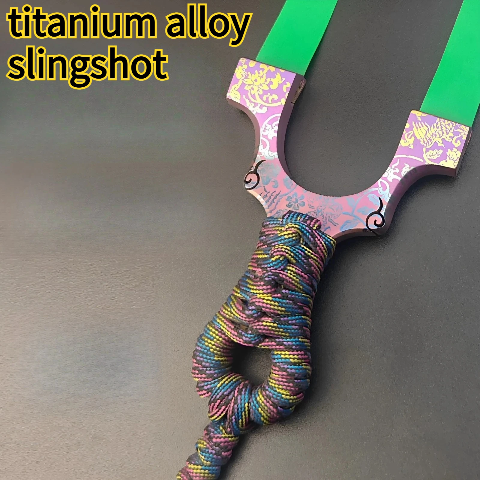 Pure Titanium Alloy Slingshot High-end Adult Specific Dragon Teeth Ultra Light Outdoor Portable EDC Slingshot Gift
Pure Titanium Alloy Slingshot High-end Adult Specific Dragon Teeth Ultra Light Outdoor Portable EDC Slingshot Gift
