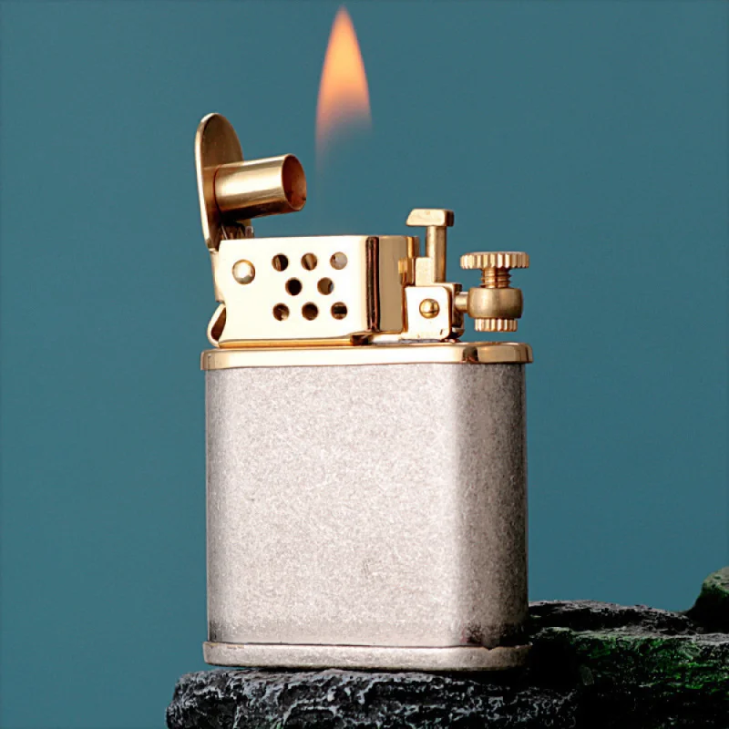 Vintage Pure Copper Metal Lighter, High Grade Compact Gadget For Outdoor Camping Holiday Gift Box (Without Fuel)
Vintage Pure Copper Metal Lighter, High Grade Compact Gadget For Outdoor Camping Holiday Gift Box (Without Fuel)