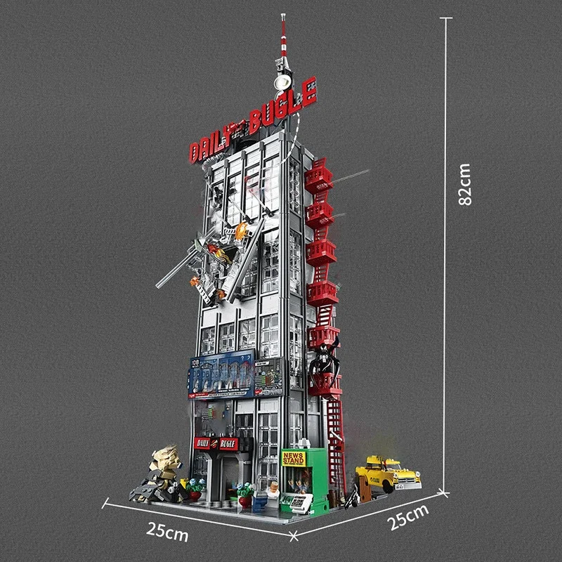 3772 шт. The Daily Bugle Building 76178, строительные блоки, набор на годовщину, подарки для детей, кирпичи, подарок на день рождения
3772 шт. The Daily Bugle Building 76178, строительные блоки, набор на годовщину, подарки для детей, кирпичи, подарок на день рождения