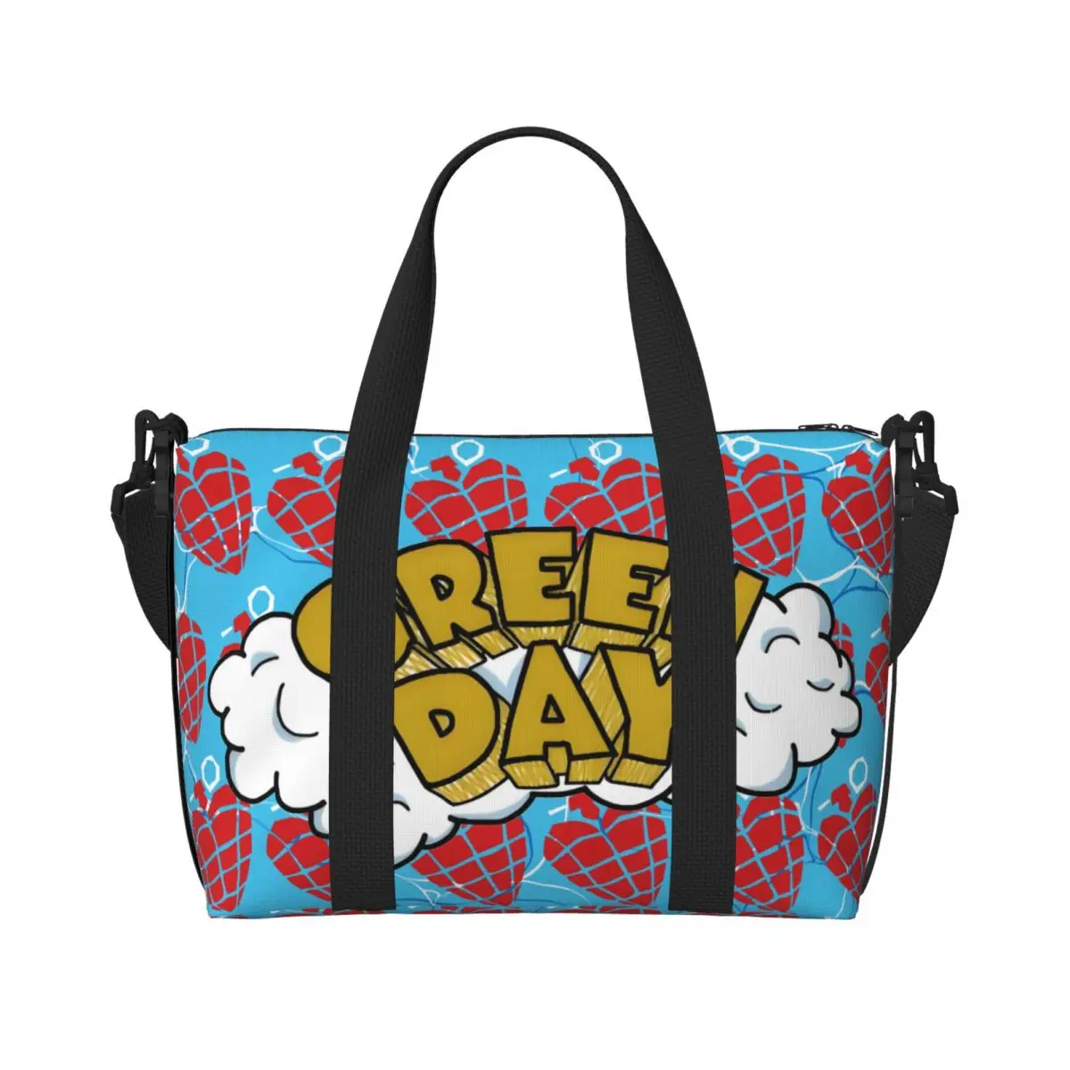 Custom G-Greens D-Days Graphic Beach Tote Bag Women Big Compartment Beach Gym Travel Bags
Custom G-Greens D-Days Graphic Beach Tote Bag Women Big Compartment Beach Gym Travel Bags