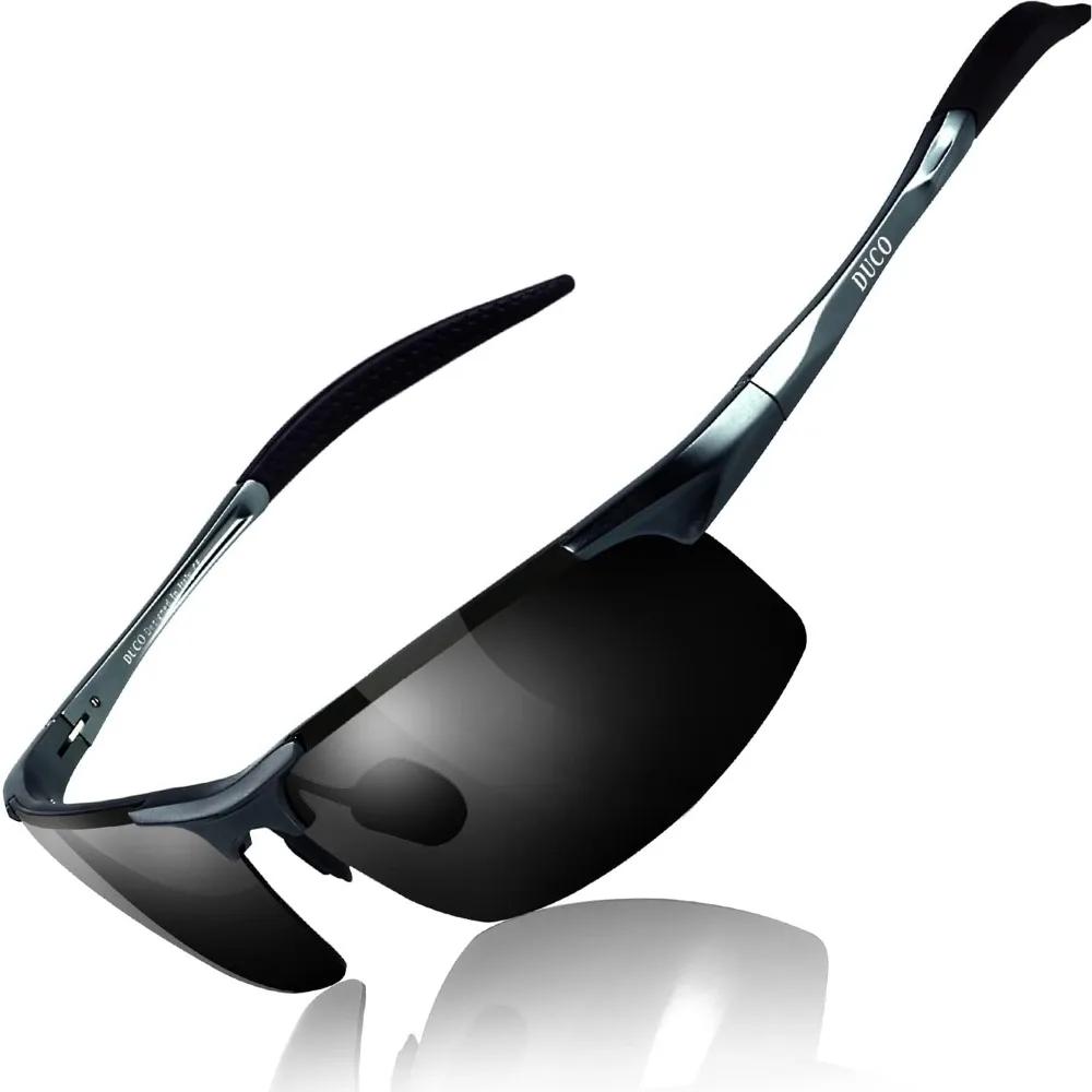 Lunettes de sport polaires pour hommes avec protection UV
Lunettes de sport polaires pour hommes avec protection UV