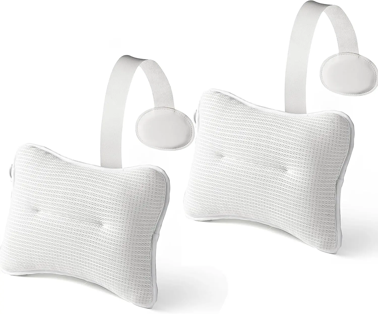 2-Pack Large Pillow for Hot Tub, Spa, and Chaise Lounge with Adjustable Strap and Quick-Dry Hook
2-Pack Large Pillow for Hot Tub, Spa, and Chaise Lounge with Adjustable Strap and Quick-Dry Hook