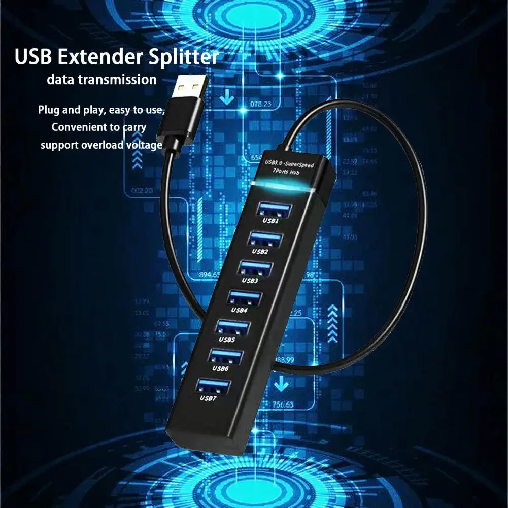 Lightweight Overload Voltage And Current Protection Multi-port 7-Port USB3.0 Adapter Docking Station Computer Accessories
Lightweight Overload Voltage And Current Protection Multi-port 7-Port USB3.0 Adapter Docking Station Computer Accessories