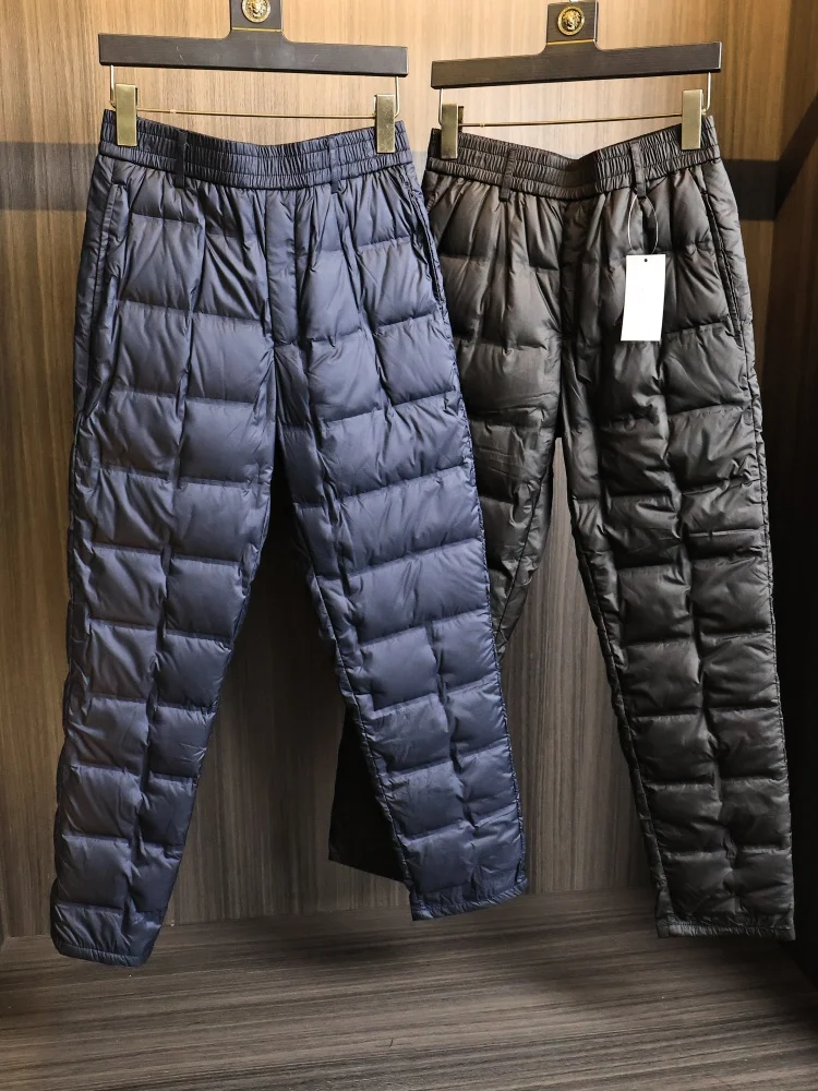 Men's Outdoor Winter Trousers 90 down Filling Water-Resistant Anti-Cold Straight Leg Long Pants Fashionable Urban Style
Men's Outdoor Winter Trousers 90 down Filling Water-Resistant Anti-Cold Straight Leg Long Pants Fashionable Urban Style