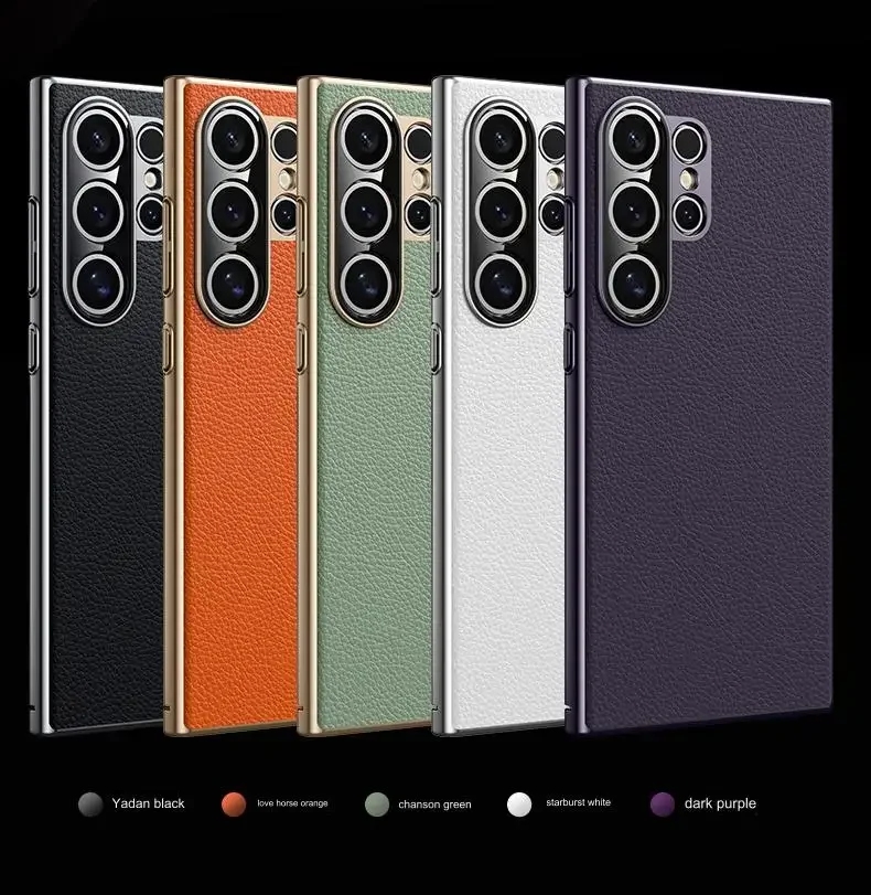 Чехол для телефона из ультраволовой кожи для Samsung Galaxy S24 Plus, полная защита объектива, противоударное покрытие, задняя крышка, чехлы
Чехол для телефона из ультраволовой кожи для Samsung Galaxy S24 Plus, полная защита объектива, противоударное покрытие, задняя крышка, чехлы