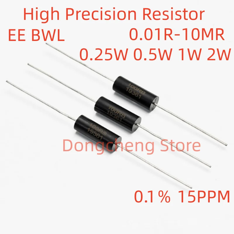 2PCS EE BWL High Precision Resistor 0.1% Low Temperature Coefficient Drift Sampling Non-inductive 0.01R to 10MR 0.25W 0.5W 1W 2W
2PCS EE BWL High Precision Resistor 0.1% Low Temperature Coefficient Drift Sampling Non-inductive 0.01R to 10MR 0.25W 0.5W 1W 2W