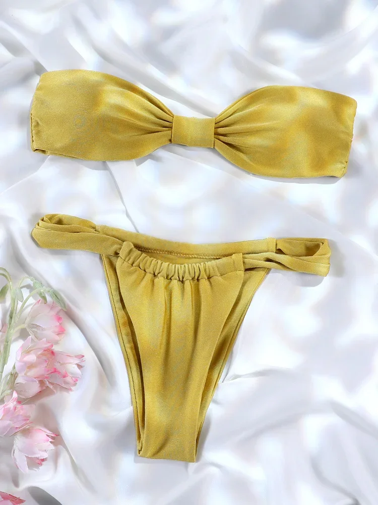 Woman Swimsuit Low Waist Bikinis Bandage Swimwear Women Sexy Bikini Set String Bathing Suits Micro Thong Biquini 2025 Beach Wear
Woman Swimsuit Low Waist Bikinis Bandage Swimwear Women Sexy Bikini Set String Bathing Suits Micro Thong Biquini 2025 Beach Wear