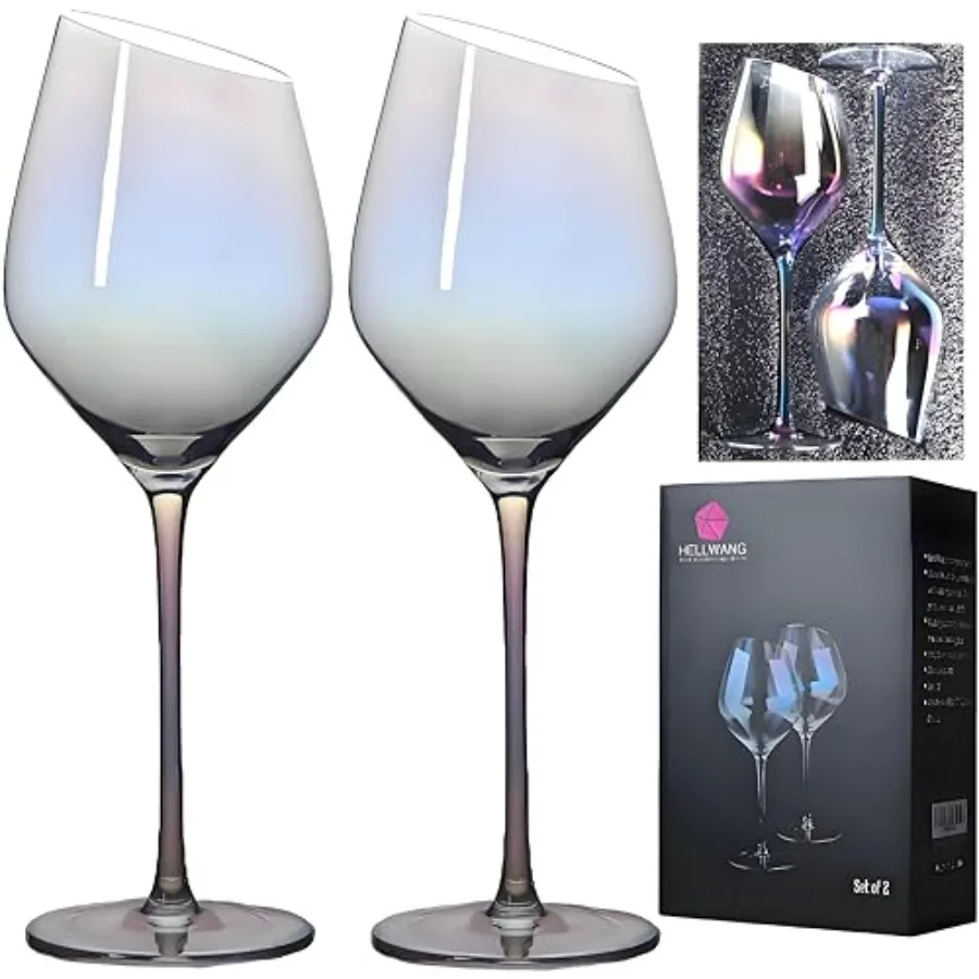 Wine Glasses Set of 2-Premium Crystal Red Wine Glasses Hand Blown-15 oz, Long Stem, Thin Rim, Perfect for Red or White, Daily U
Wine Glasses Set of 2-Premium Crystal Red Wine Glasses Hand Blown-15 oz, Long Stem, Thin Rim, Perfect for Red or White, Daily U