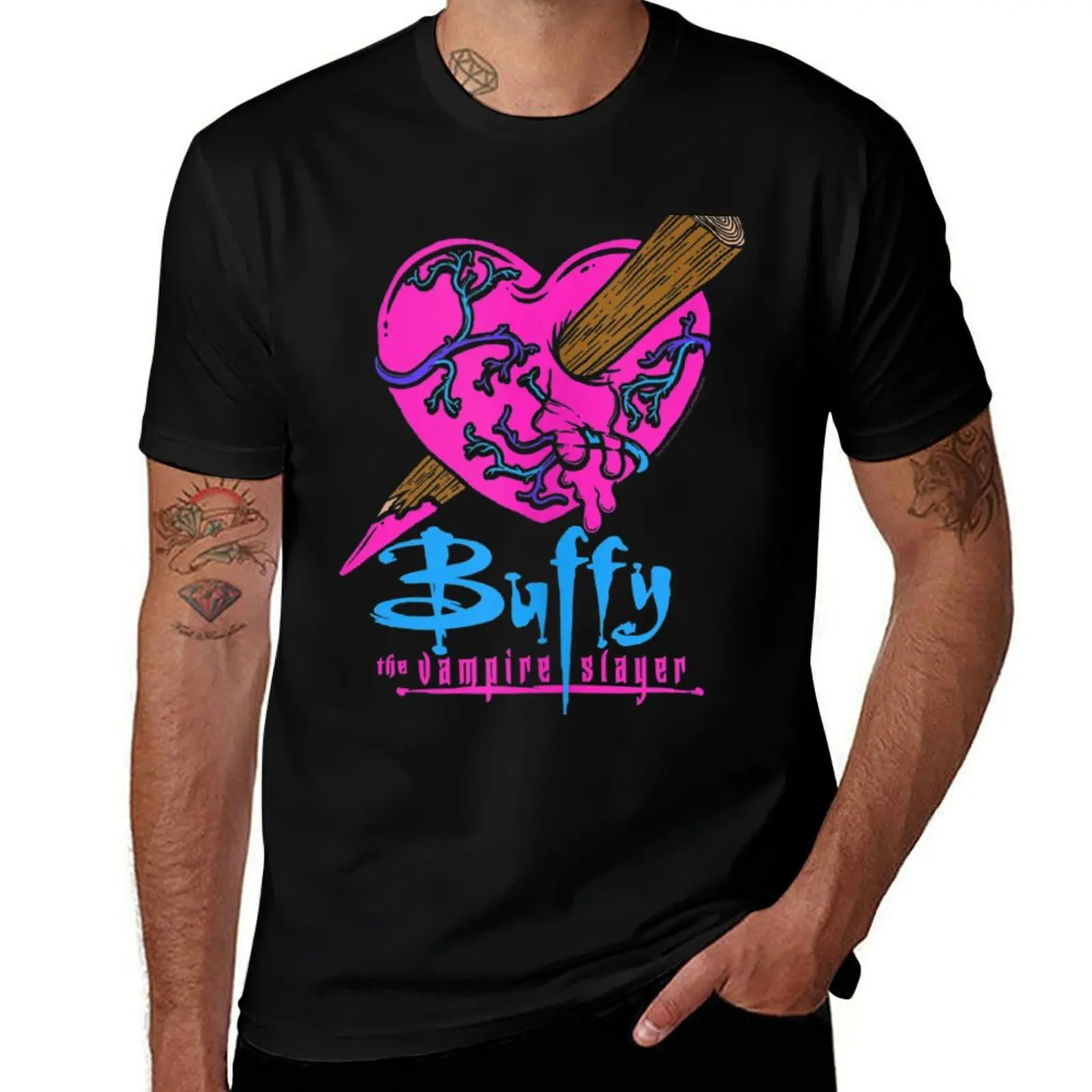 Buffy Stake T-Shirt anime t shirts oversize man t shirts high quality luxury brand T-Shirt
Buffy Stake T-Shirt anime t shirts oversize man t shirts high quality luxury brand T-Shirt