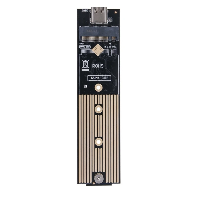Aluminum M.2 to USB3.1 Type-C gen2 SSD Enclosure 2TB Capacity USB3.1 Port Support 2280 2260 2242 2230 USB3.1 Gen2 type-c
Aluminum M.2 to USB3.1 Type-C gen2 SSD Enclosure 2TB Capacity USB3.1 Port Support 2280 2260 2242 2230 USB3.1 Gen2 type-c