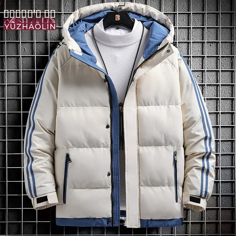 Yuzhao Lin Мужская хлопковая куртка с капюшоном Thiened на пуху, теплая зимняя одежда, хлопковое пальто большого размера, повседневное длинное пальто...
Yuzhao Lin Мужская хлопковая куртка с капюшоном Thiened на пуху, теплая зимняя одежда, хлопковое пальто большого размера, повседневное длинное пальто...